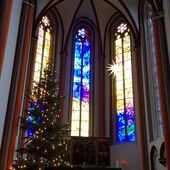 Chorfenster in St. Marien, Heiligenstadt